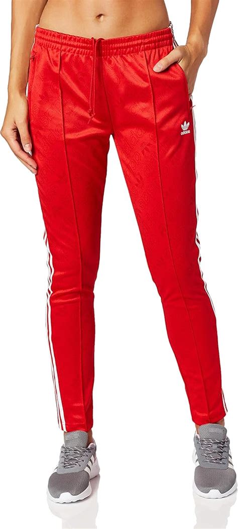 adidas jeans rot gr 44 frauen|Rote adidas Hosen für Damen online kaufen .